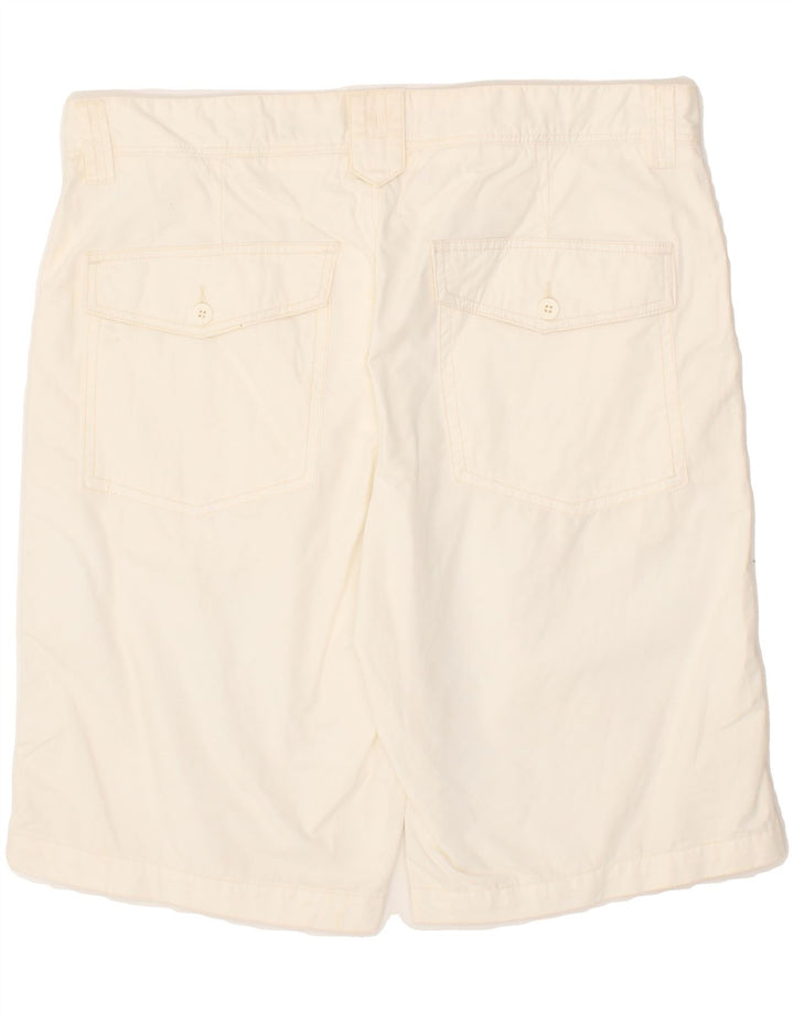 DACK'S Mens Chino Shorts IT 52 XL W38  Off White Cotton Vintage Dack's and Second-Hand Dack's from Messina Hembry 
