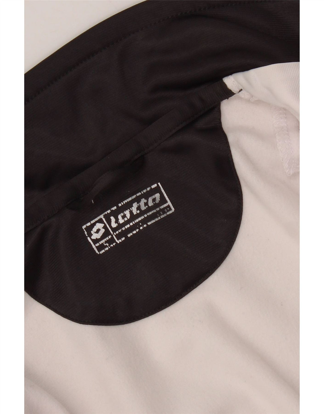 Lotto Mens Treino Top Jaqueta Pequena Colorblock Branco