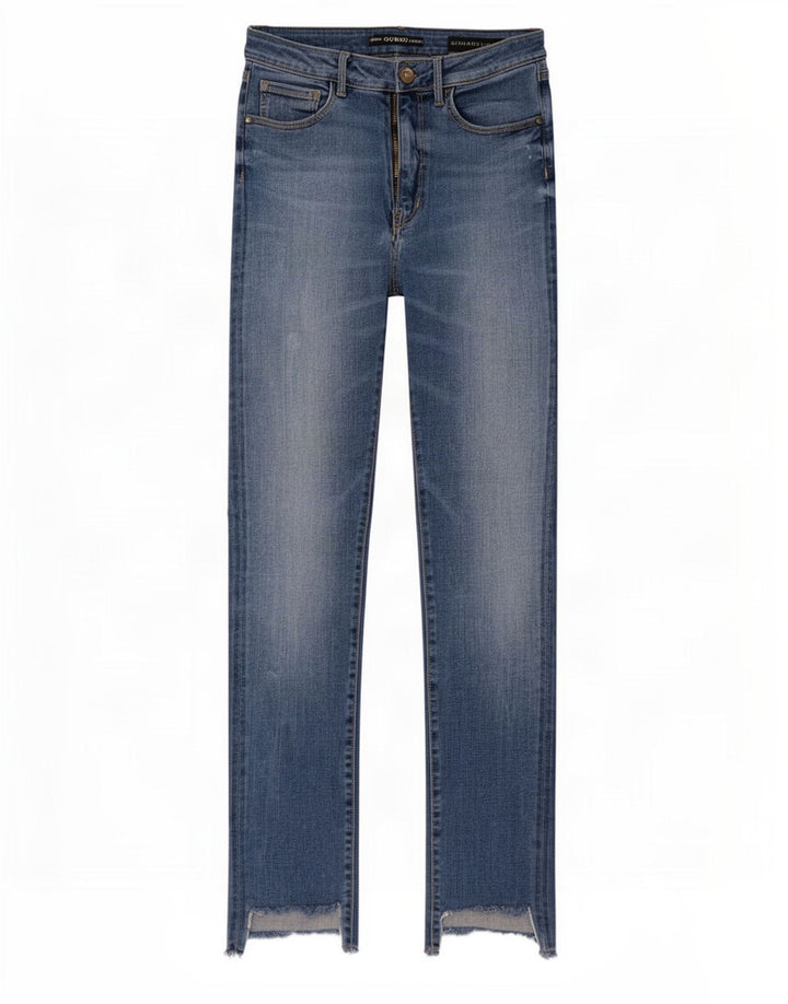 Guess Jeans Slim Feminino W28 L27 Azul