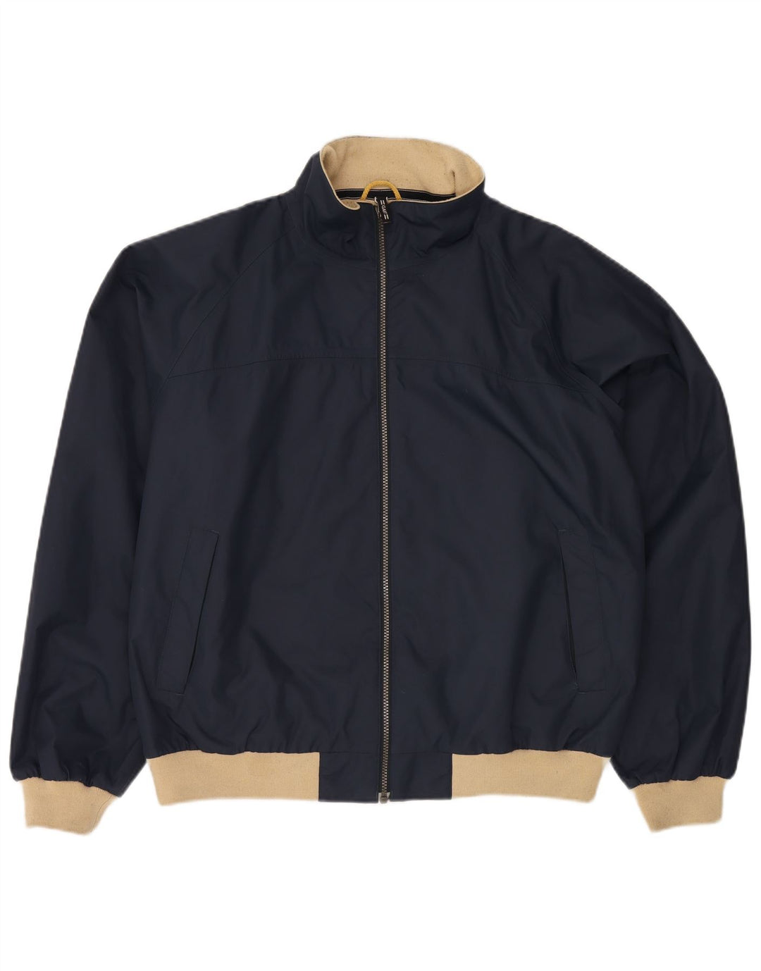 Jaqueta bomber masculina Gant UK 42 XL azul marinho Colourblock Nylon