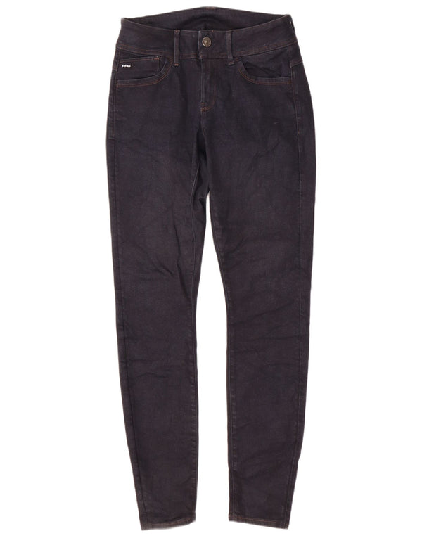 Jeans skinny feminino G-Star W31 L32 algodão azul marinho