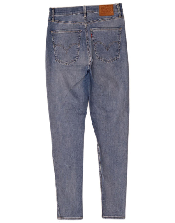 Calça jeans feminina Levi's Mile High Super Skinny W28 L28 azul algodão