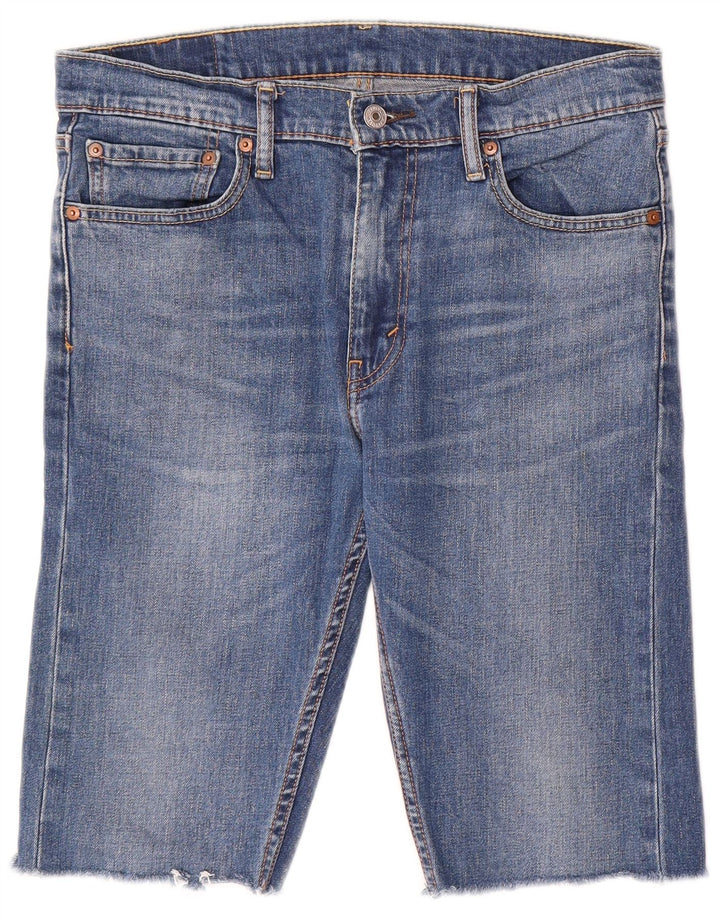Shorts jeans masculino 510 Levi's W32 azul médio algodão