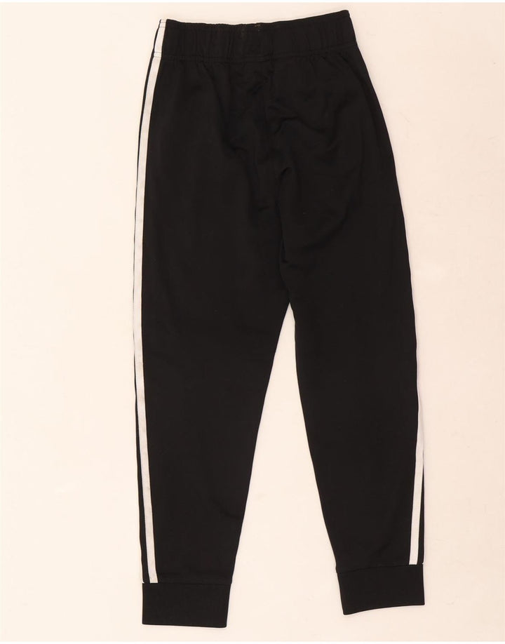 Adidas meninos calças de treino joggers 9-10 anos preto poliéster