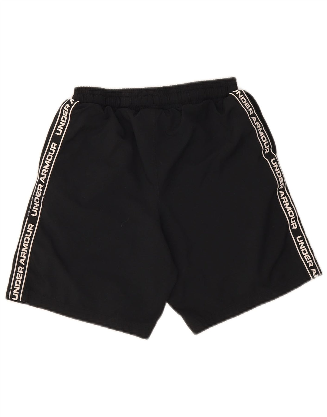Shorts esportivos gráficos Under Armour Boys 7-8 anos pretos