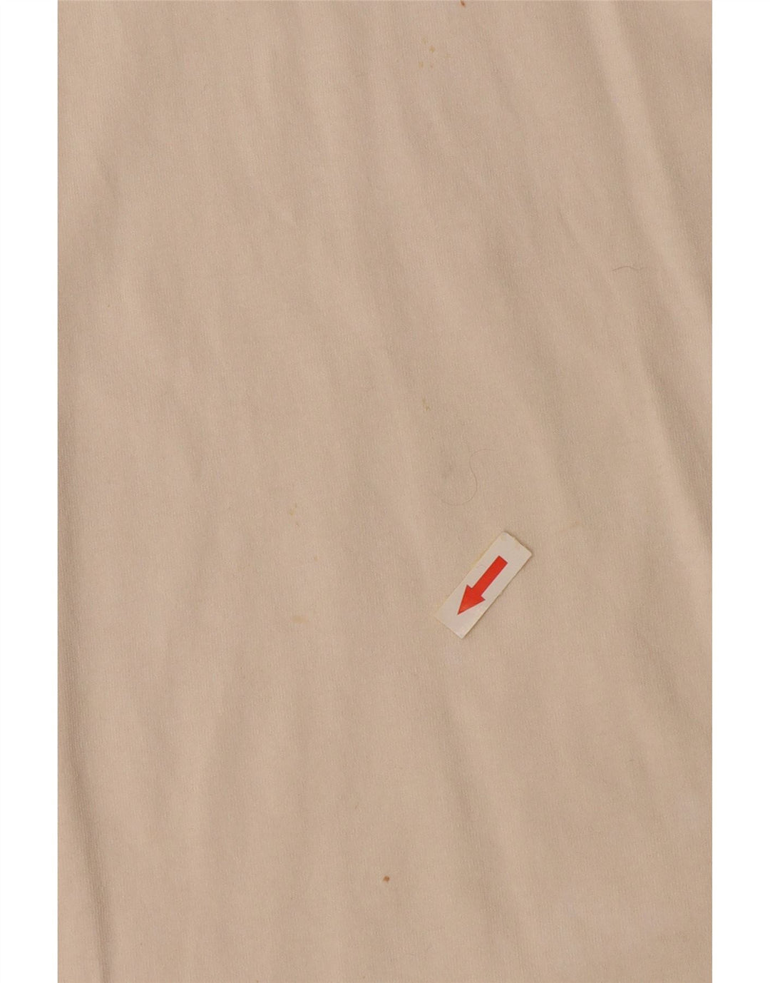 Camiseta masculina ASICS com decote em zíper grande branco