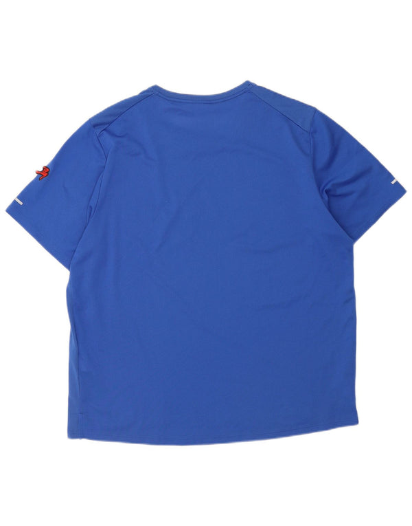 Camiseta Nike Masculina Dri Fit Graphic Top XL Azul Poliéster
