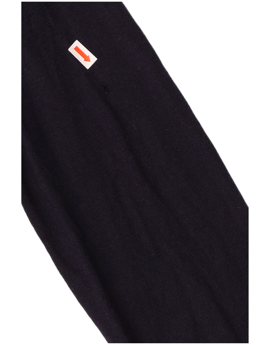 Suéter masculino Lacoste com gola redonda tamanho 4 médio azul marinho lã virgem