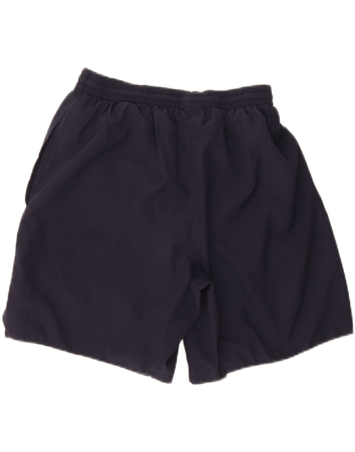 Shorts esportivos masculinos Puma médio azul marinho poliéster