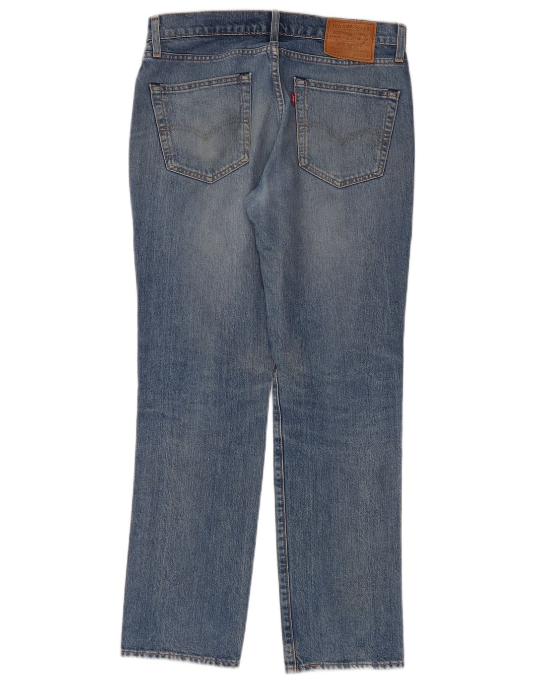 Levi's Masculino 511 Slim Jeans W32 L30 Azul Algodão