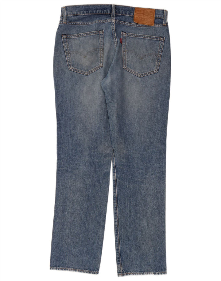 Levi's Masculino 511 Slim Jeans W32 L30 Azul Algodão