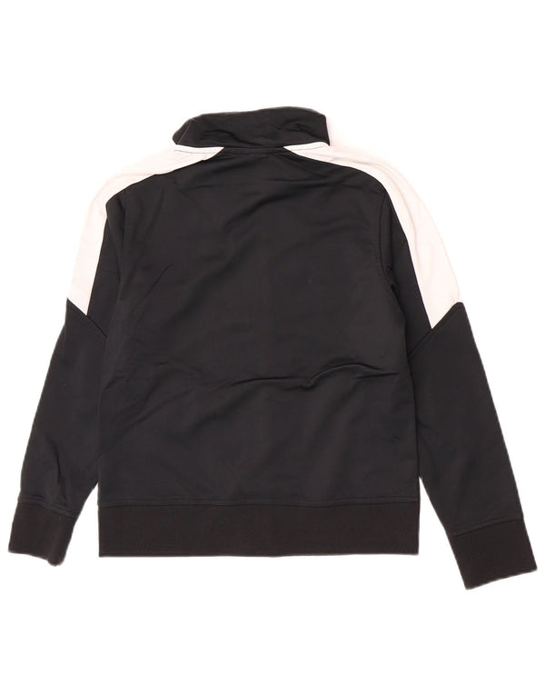 Jaqueta Puma Meninos Treino Top 7-8 Anos Pequeno Preto Colourblock Poliéster