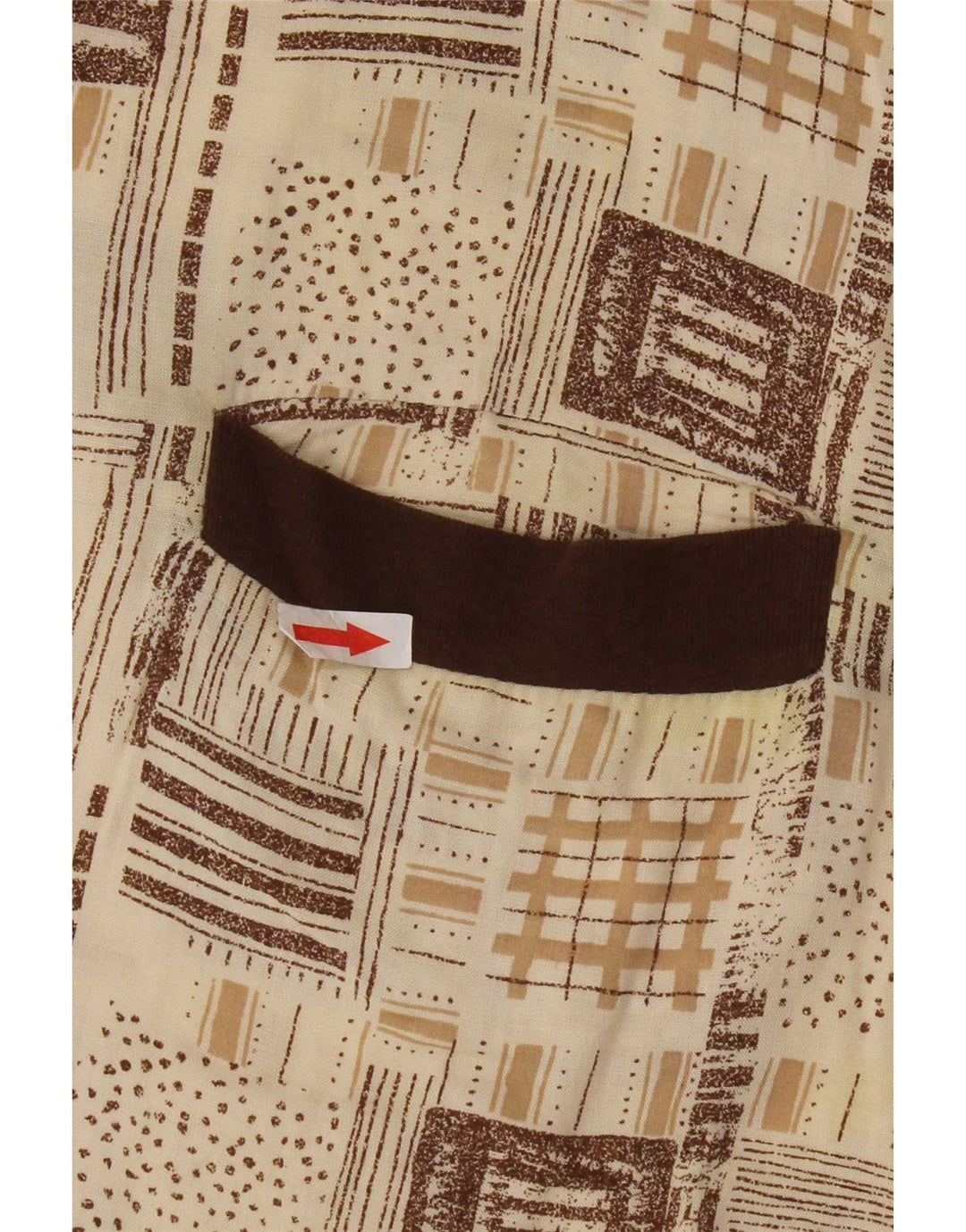 Camisa polo masculina vintage XL viscose bege