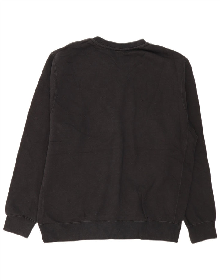 Nike moletom masculino jumper grande algodão preto