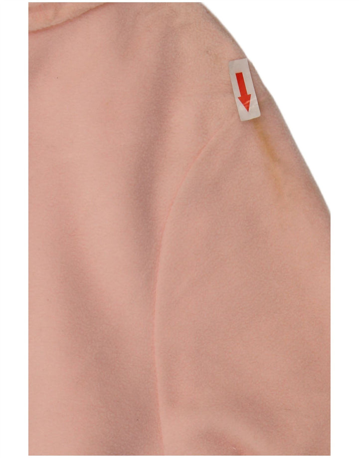 Jumper de lã feminino Tommy Hilfiger UK 14 poliéster rosa médio