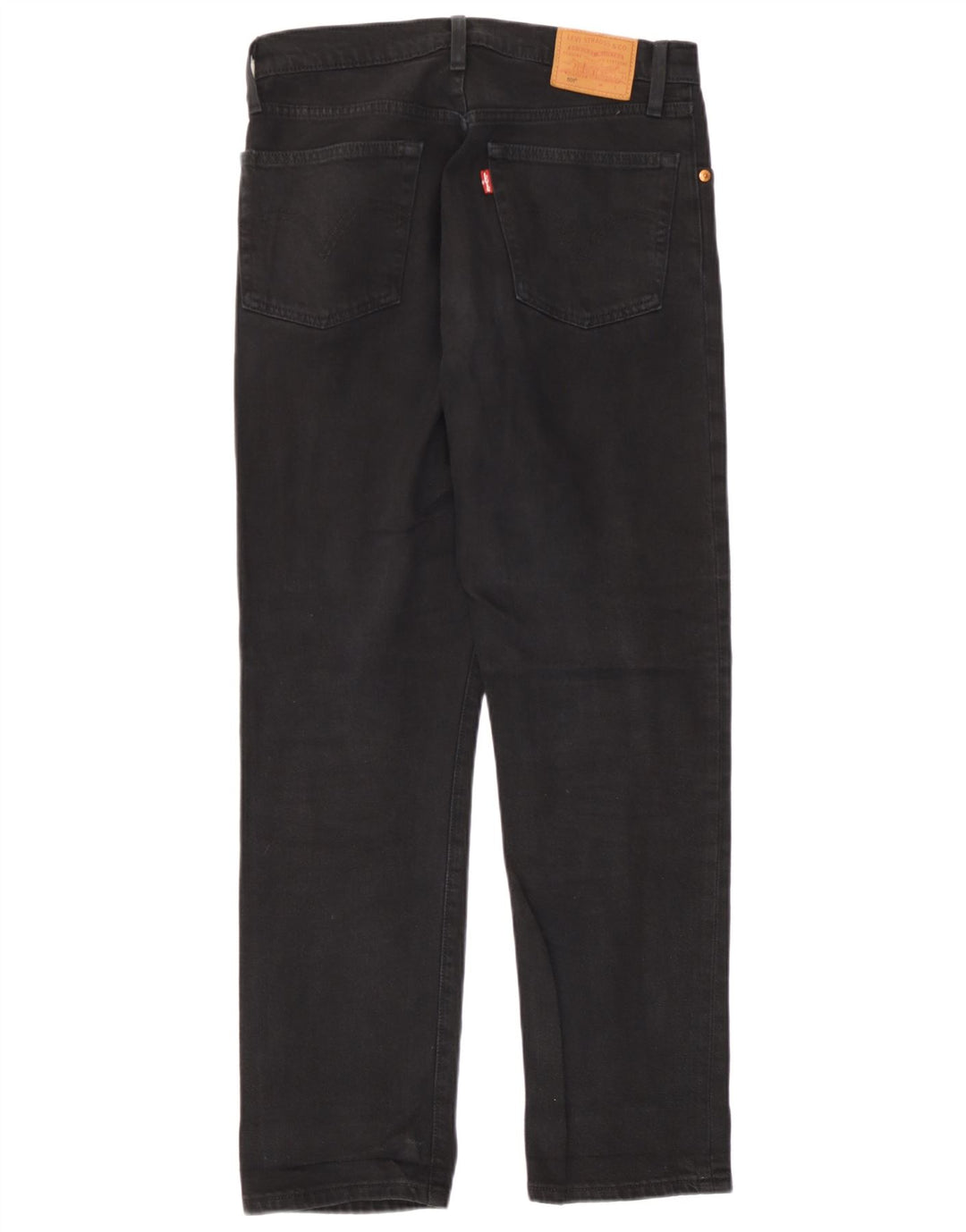Jeans Levis 501 Straight Masculino W28 L27 Preto