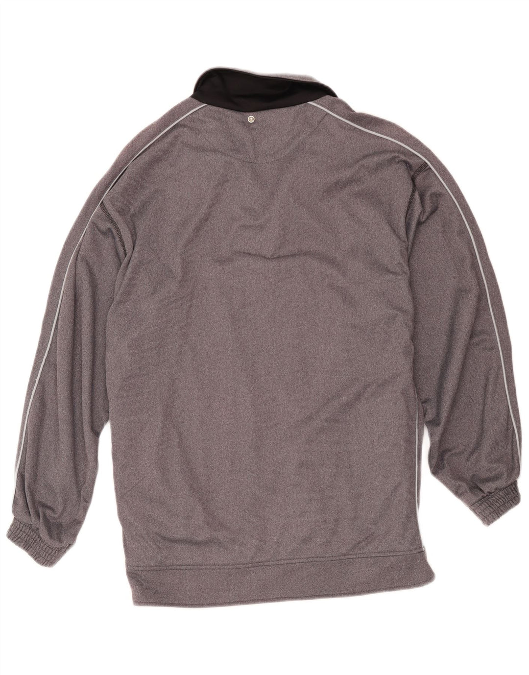 Lotto Mens Graphic Tracksuit Top Jacket Cinza Médio Colourblock Poliéster