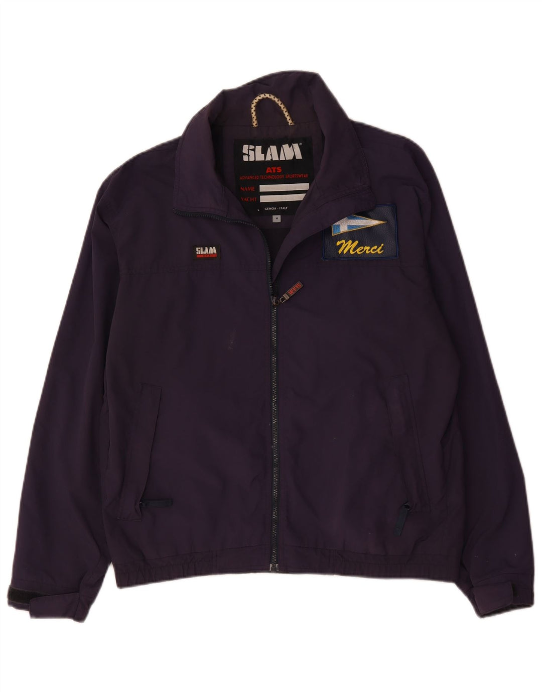 Jaqueta bomber masculina Slam UK 38 nylon roxo médio