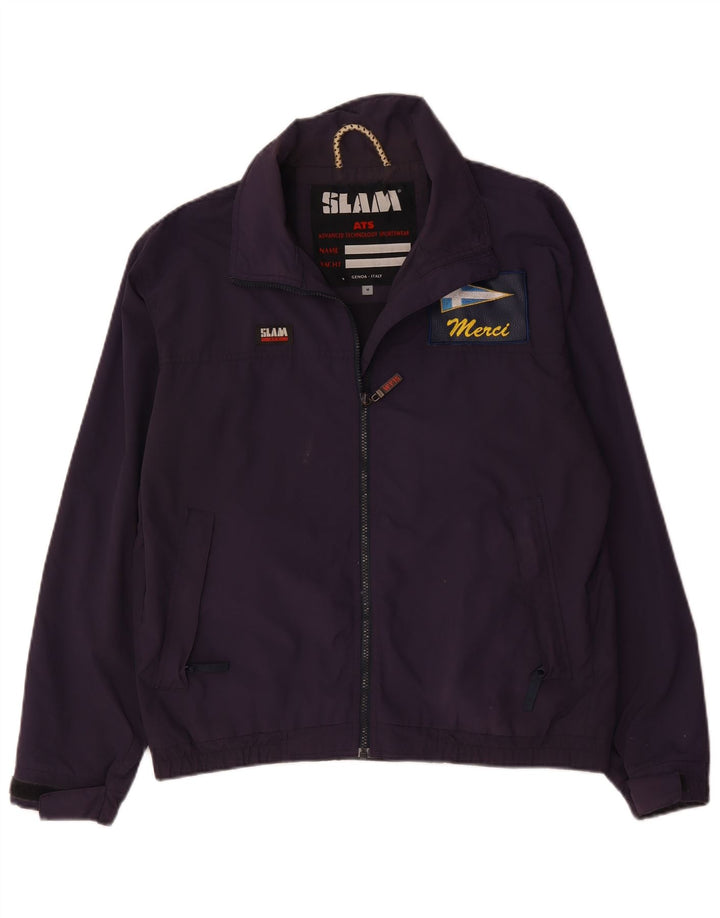 Jaqueta bomber masculina Slam UK 38 nylon roxo médio