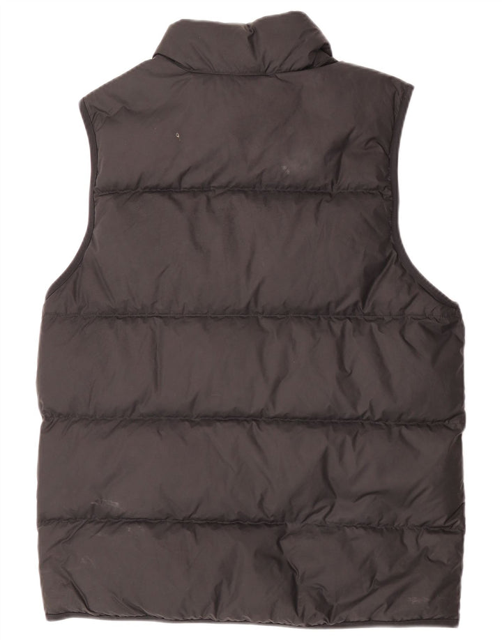 Colete acolchoado masculino Nike UK 38 poliéster preto médio