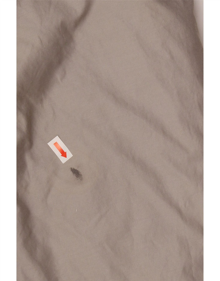 Jaqueta masculina Skila acolchoada com capuz EU 50 grande algodão cinza