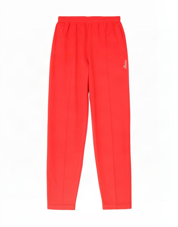 Calça de treino reta masculina Diadora XL poliéster vermelho