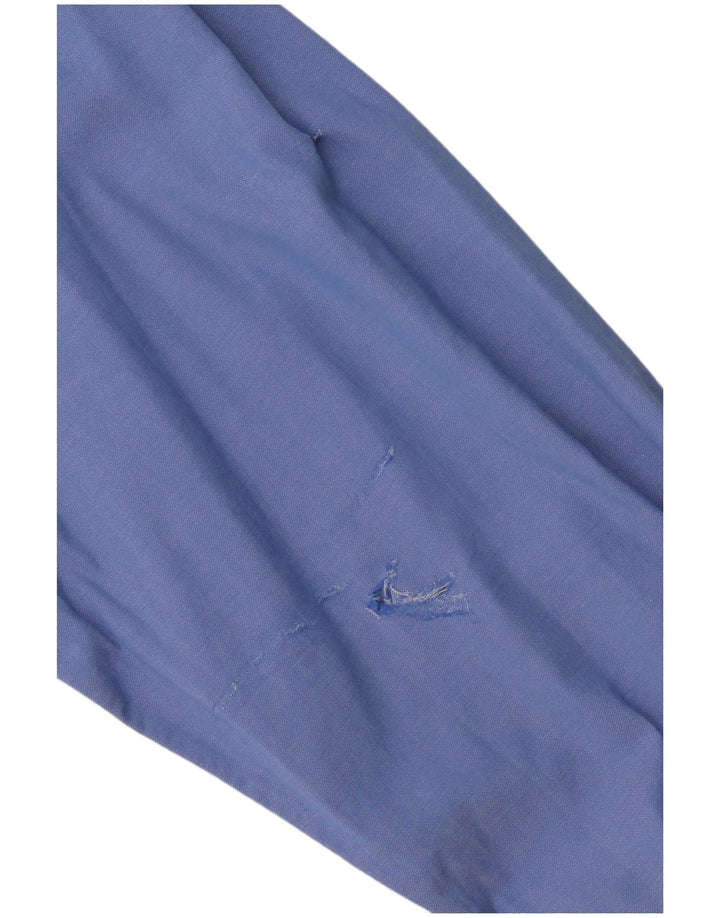Camisa masculina Ralph Lauren tamanho 16 grande algodão azul