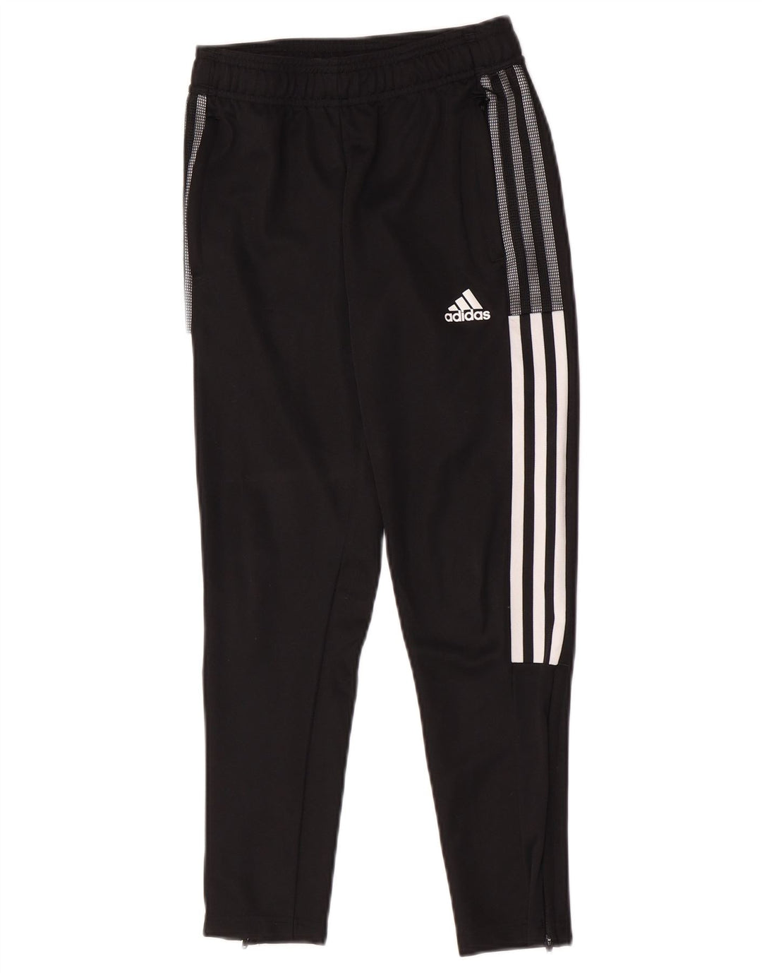 Calças de treino Adidas Boys Aeroready 9-10 anos preto poliéster