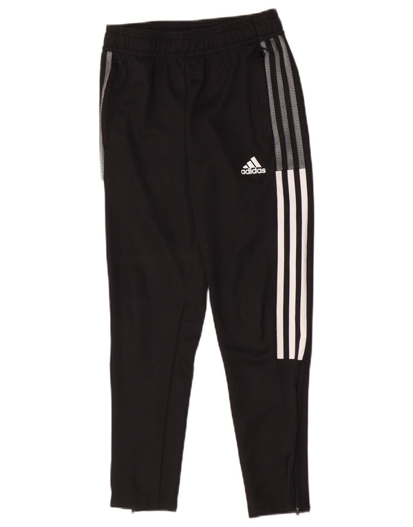 Calças de treino Adidas Boys Aeroready 9-10 anos preto poliéster