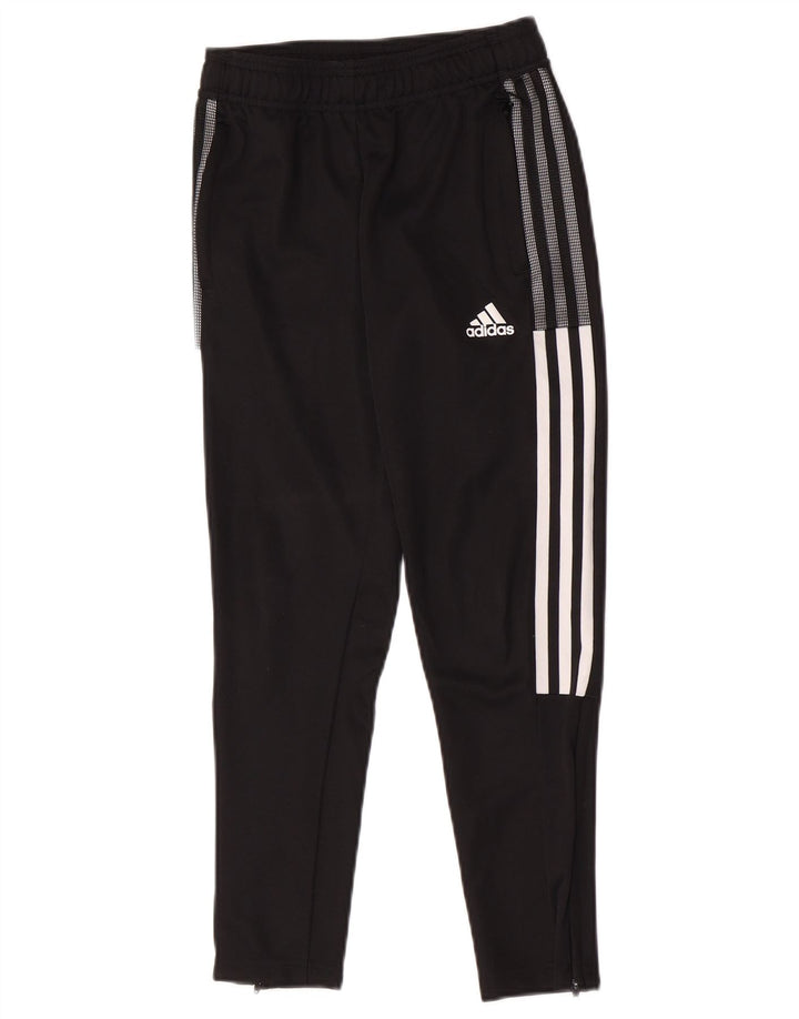Calças de treino Adidas Boys Aeroready 9-10 anos preto poliéster