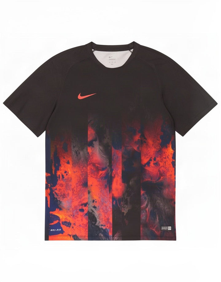 Camiseta Nike Masculina Dri Fit Graphic Top XL Preto Poliéster