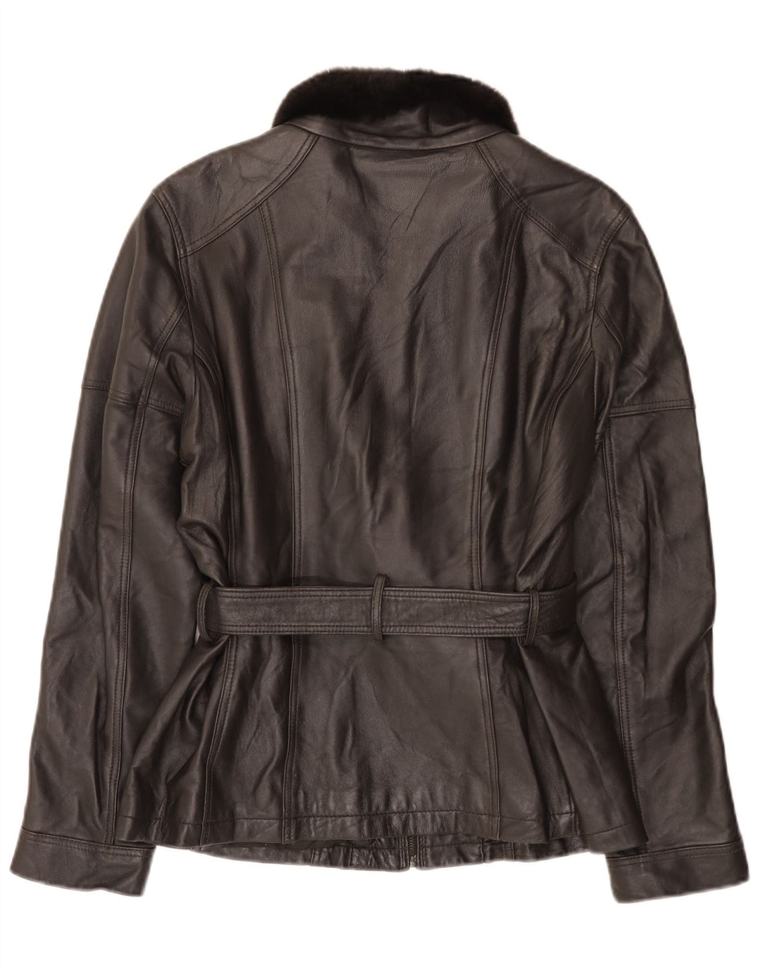 Jaqueta de couro feminina Conbipel IT 48 XL preta