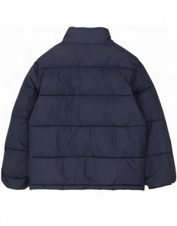 Jaqueta acolchoada masculina Umbro UK 42 XL azul marinho nylon