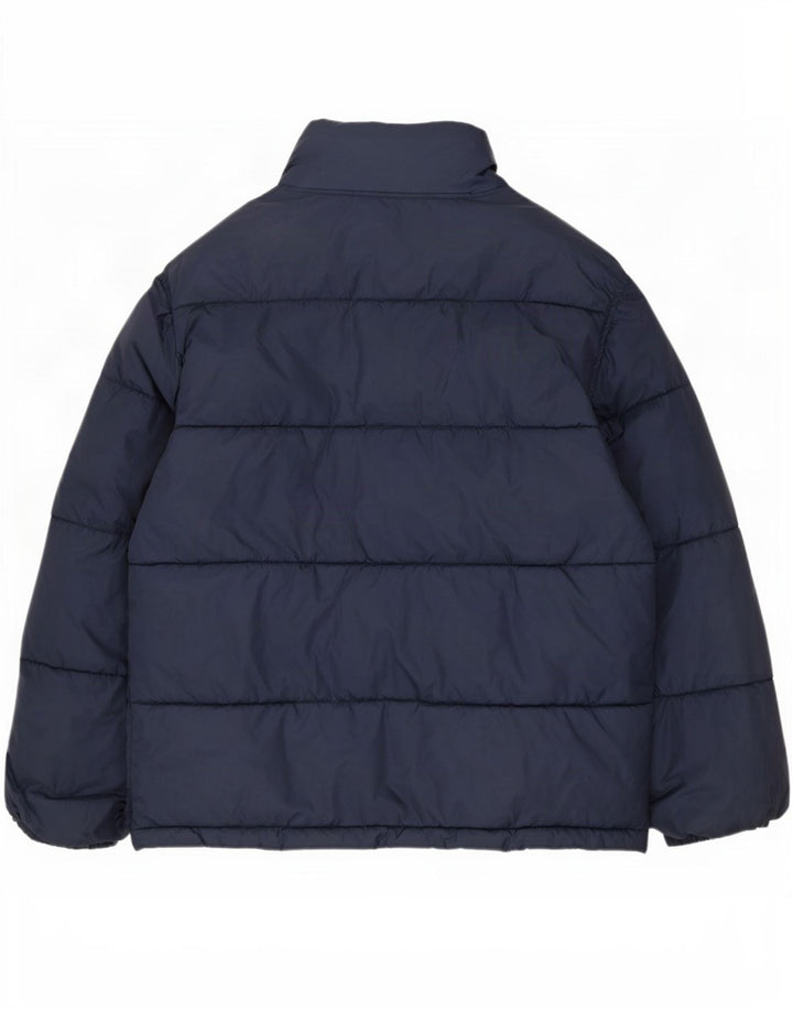 Jaqueta acolchoada masculina Umbro UK 42 XL azul marinho nylon
