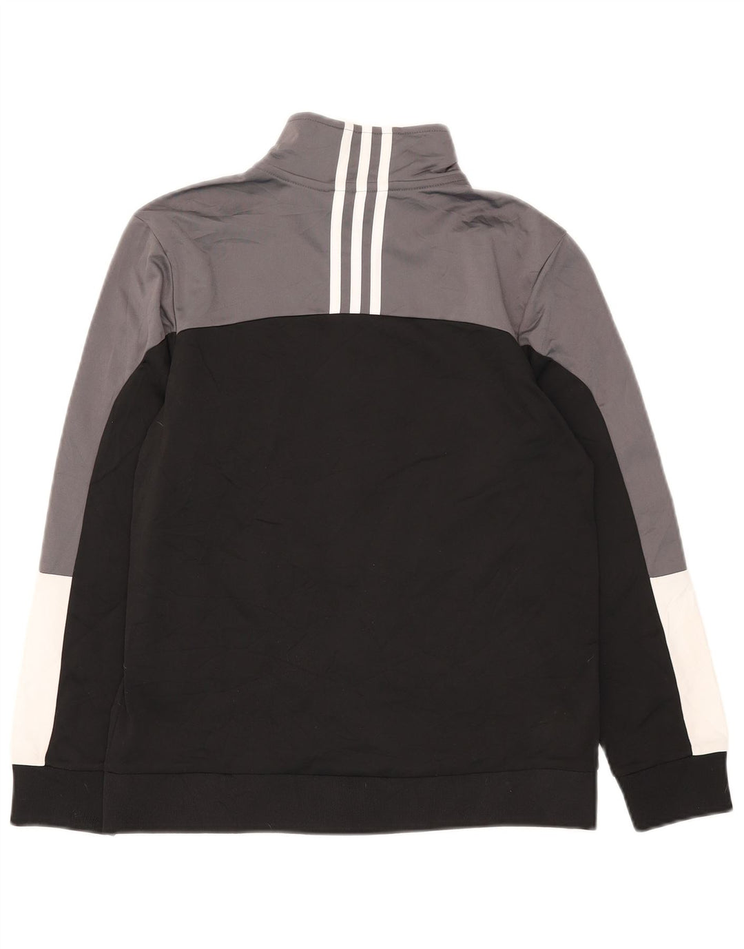 Jaqueta Adidas Meninos Treino Top 12-13 Anos Grande Bloco Colorido Preto