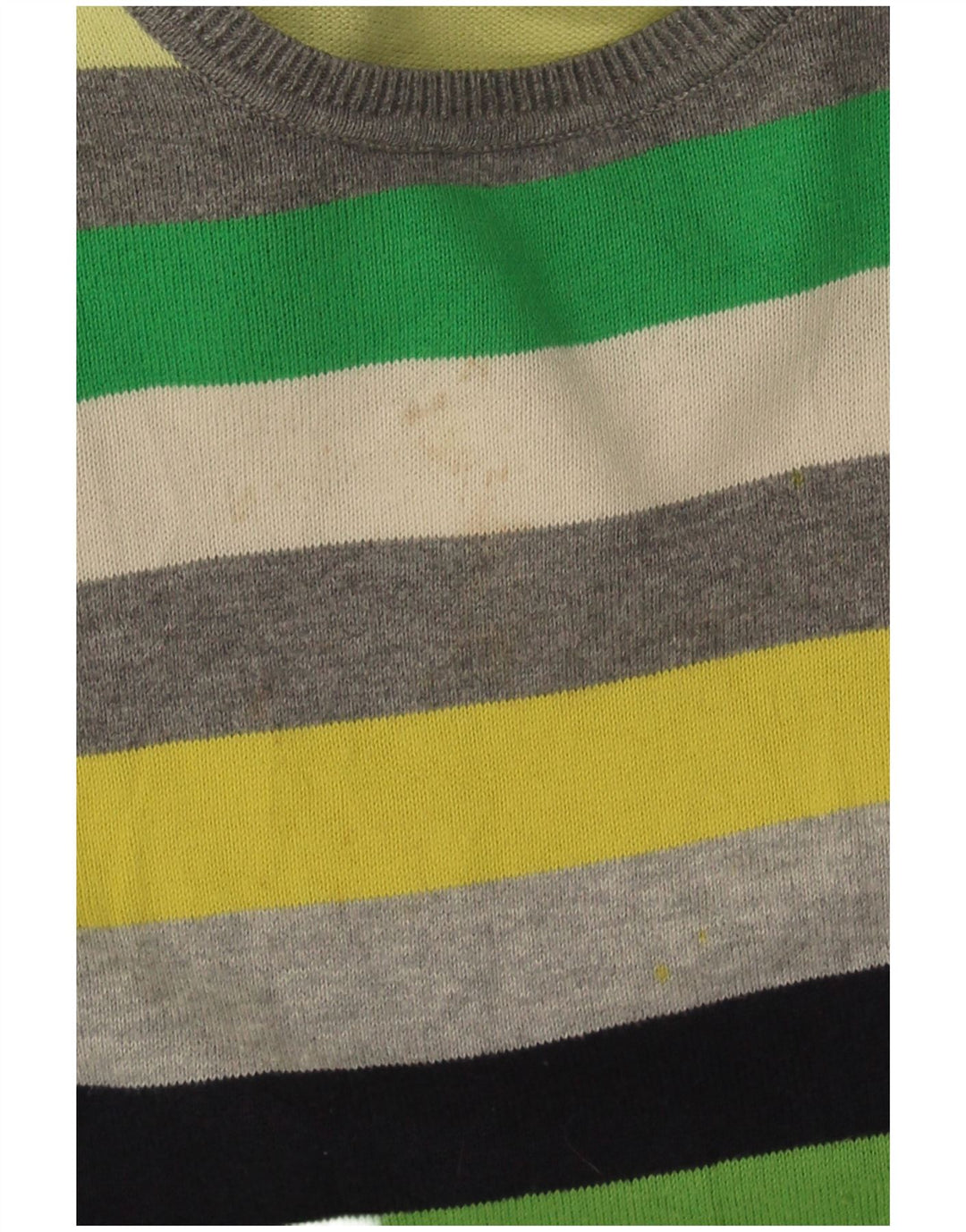 Suéter masculino Gap com gola redonda XS listrado multicolorido
