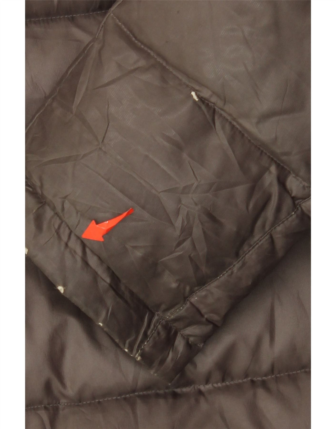 Jaqueta masculina acolchoada com capuz Trussardi Jeans IT 54 2XL poliéster cáqui