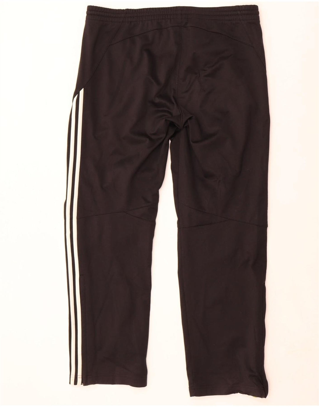 Calça de treino masculina Adidas grande poliéster preto