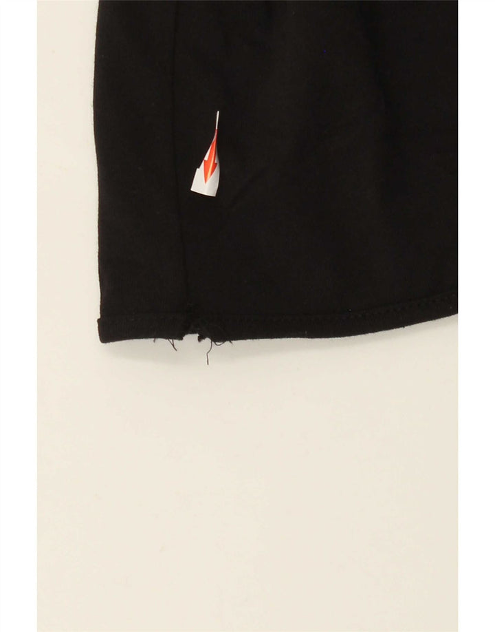 Jack & Jones Camiseta masculina de manga comprida XL de algodão preto