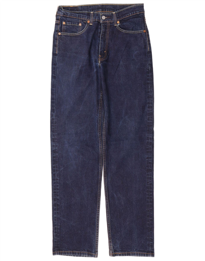 Levi's Masculino 550 Straight Jeans W32 L34 Azul Marinho Algodão