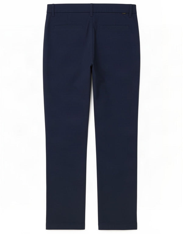 Dockers Mens Slim Chino Calças W28 L28 Azul marinho