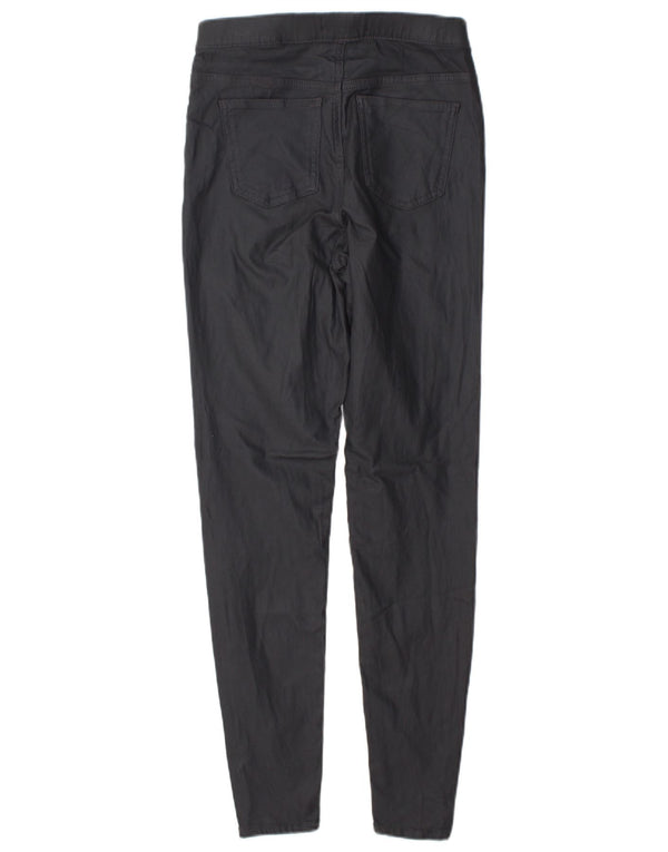Calça feminina Marks & Spencer Jegging casual Reino Unido 8 pequena W28 L30 cinza