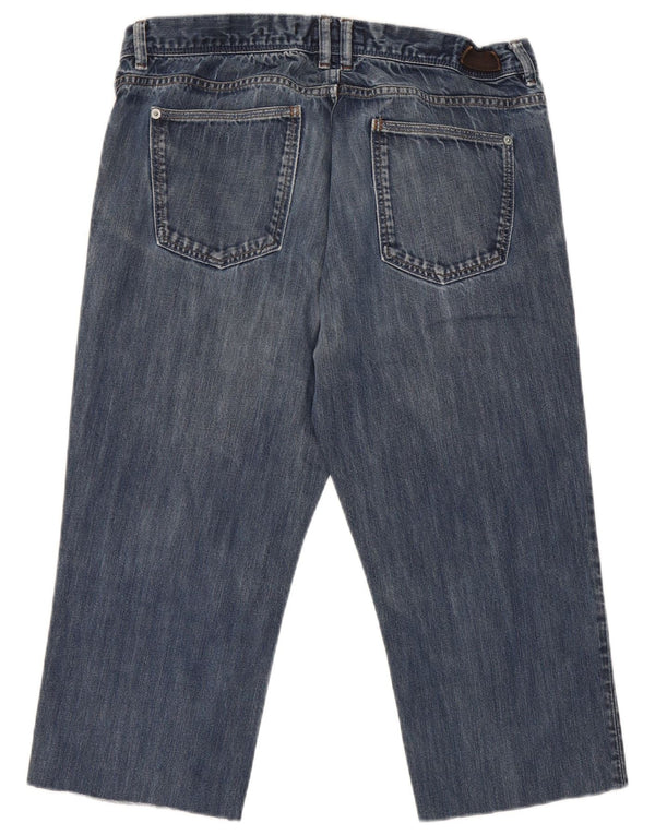 Massimo Dutti Mens Capri Jeans EU 42 Grande W32 L20 Azul Algodão