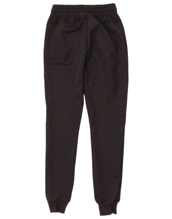 Adidas Womens Tracksuit Trousers Joggers UK 4/6 XS  Black Polyester Sports