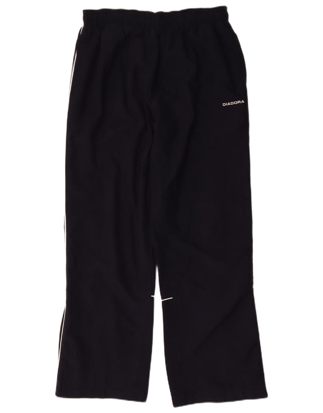 Calça de treino masculina Diadora grande poliéster azul marinho