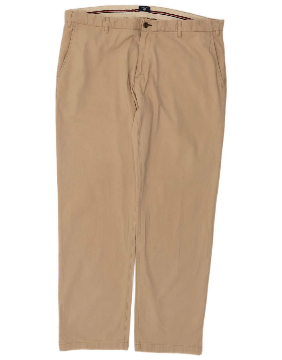 Calça Chino Masculina Reta Gant W40 L32 Bege