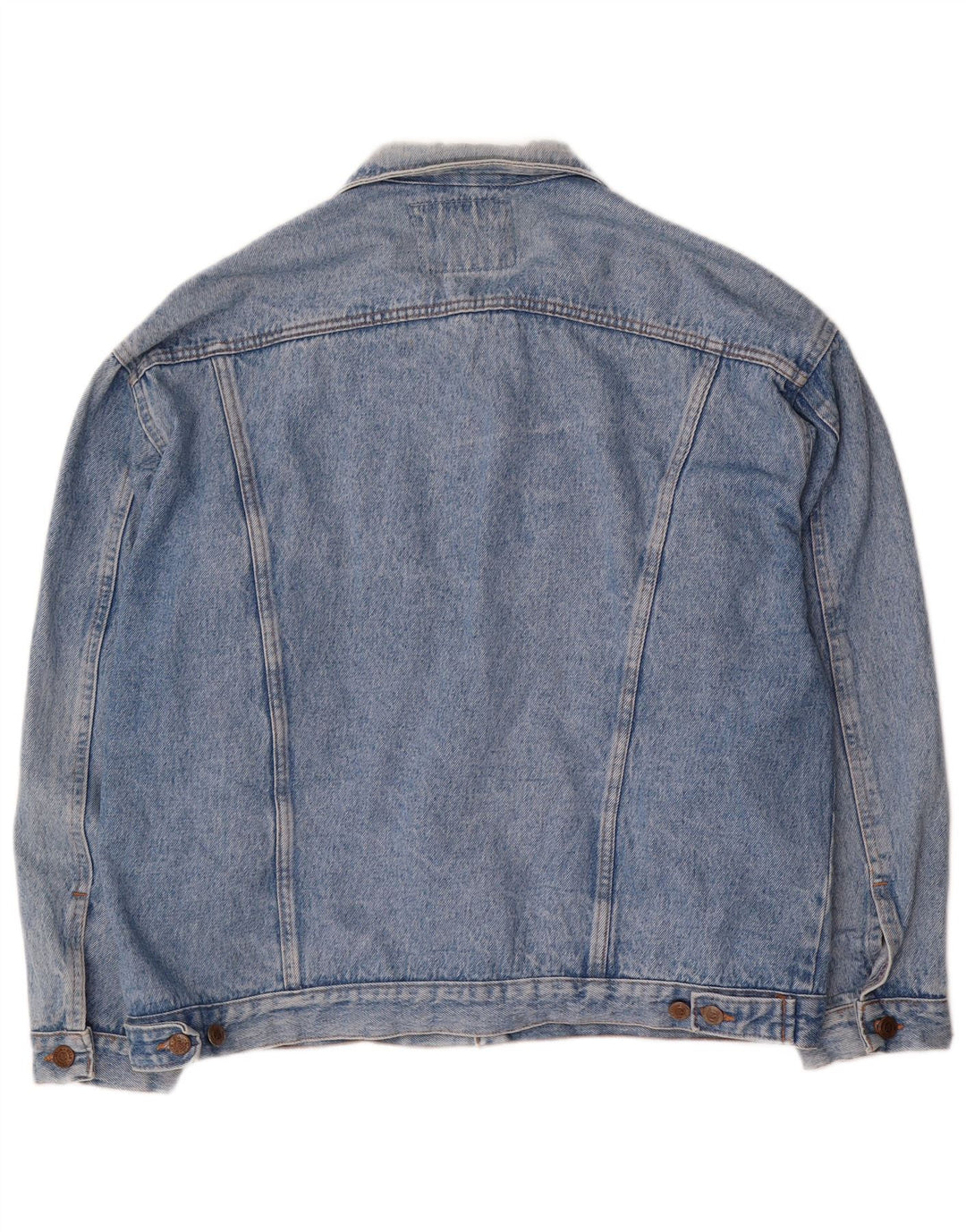 Jaqueta jeans masculina Wild Jeans UK 42 XL algodão azul