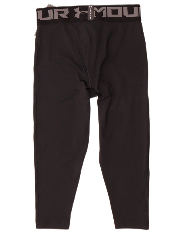 Under Armour Mens Graphic Capri Leggings Médio Poliéster Preto