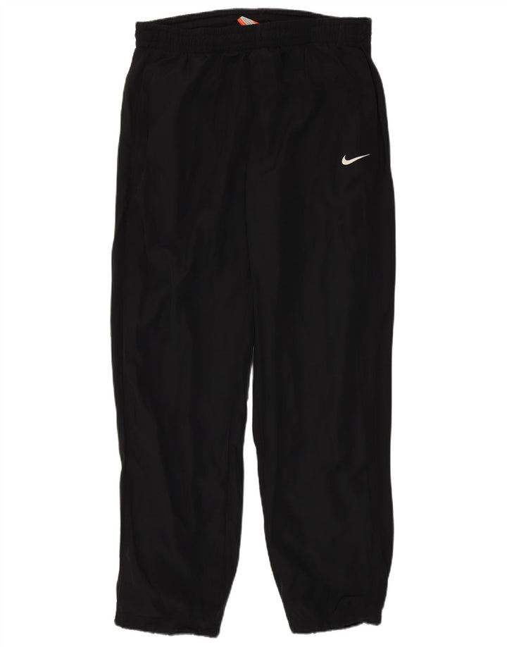 Calça de treino masculina Nike joggers grande poliéster preto