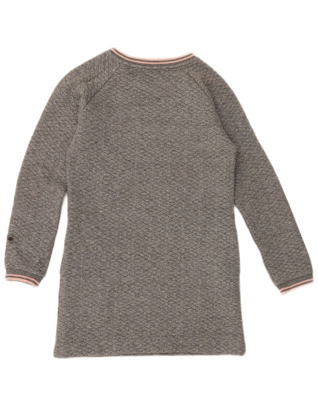 Vestido jumper Woolrich para meninas 9-10 anos poliéster manchado cinza